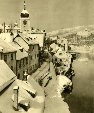 Waidhofen an der Ybbs、ローワーオーストリア、c1935。 作： Unbekannt