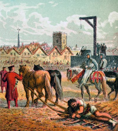 ウォレス処刑、1305、c1850 作： Unbekannt