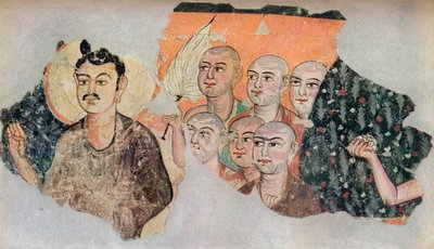 壁画はミラン、c300で廃墟の神社から回復しました 作： Unbekannt