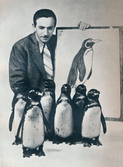 ペンギンとウォルトディズニー、1934 1935 作： Unbekannt