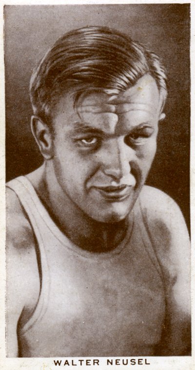 ウォルターノイゼル、ドイツのボクサー、1938 作： Unbekannt