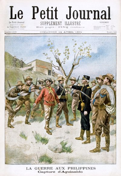 フィリピン戦争、ダギナルド捕獲、1901 作： Unbekannt