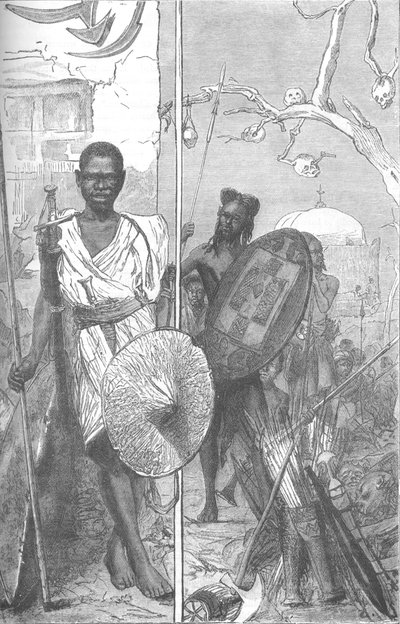 マディの戦士、c1885 作： Unbekannt