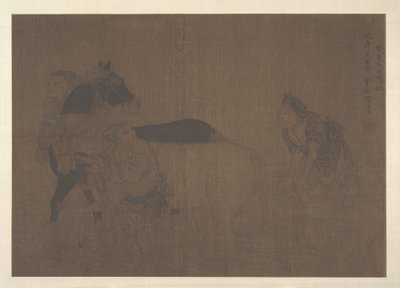 馬を洗う。 作： Unbekannt