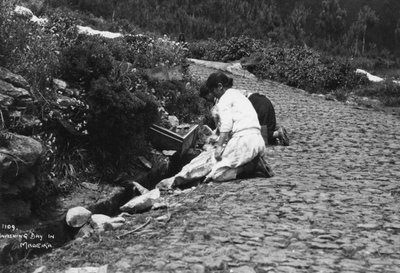 ポルトガル、マデイラ、c1920s-c1930sの洗濯日 作： Unbekannt