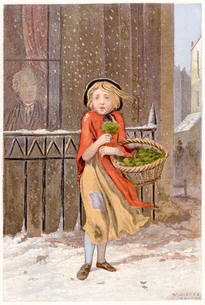 クレソン売り、c1880 作： Unbekannt