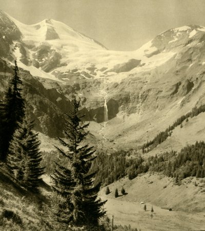 オーストリア、フェルライテンのケフェルタールの滝、c1935。 作： Unbekannt