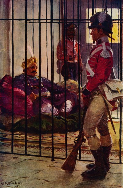 刑務所内のワジールアリ、c1799 c1912 作： Unbekannt