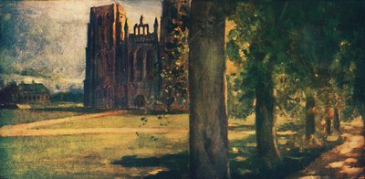 ウェルズ大聖堂、1912 作： Unbekannt