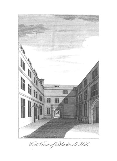ブラックウェルホールのウェストビュー、c1750-1800 作： Unbekannt