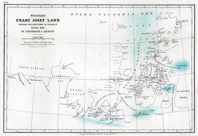 西フランツヨーゼフランド、1896年1899 作： Unbekannt