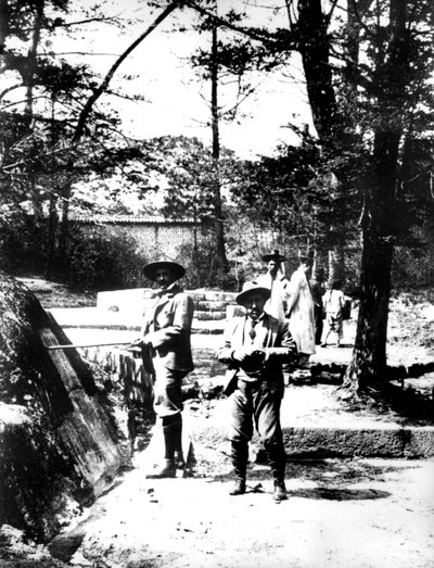 韓国への西洋の訪問者、1900 作： Unbekannt