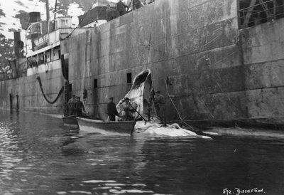 捕鯨、マグダレン湾、スピッツベルゲン、ノルウェー、1929 作： Unbekannt