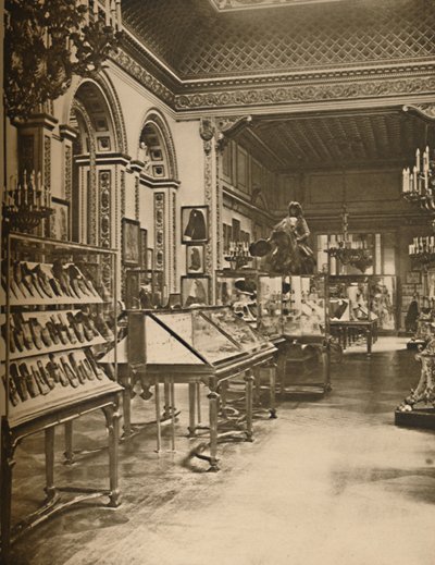 ランカスターの家、c1935にロンドンの人々が着用していたものが展示されていました。 作： Unbekannt