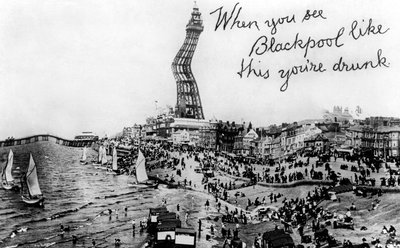 このようにブラックプールを見ると、20世紀は酔っています。 作： Unbekannt
