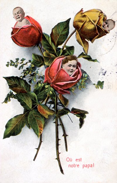 私たちのお父さん、フランスのポストカード、c1900はどこですか 作： Unbekannt