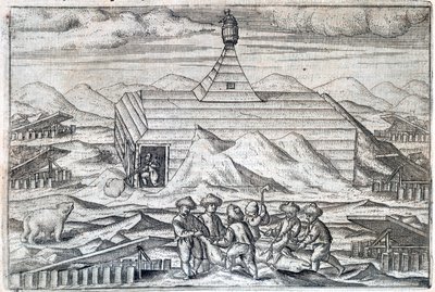 ウィリアム・バレンツの北極探検、1596-1597 1598 作： Unbekannt