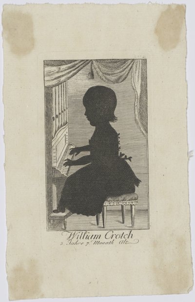 ウィリアム・クロッチ1775-1847、子供として、1778年頃。 作： Unbekannt