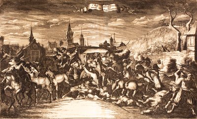 フュルステンベルクのウィリアムエゴンは、1674年、1675年にケルンのコーチで攻撃しました。 作： Unbekannt