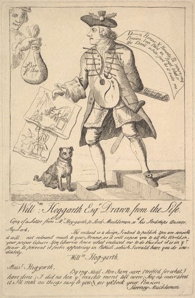 ウィリアムホッグガートEsq。 1763年、人生から引き出された。 作： Unbekannt