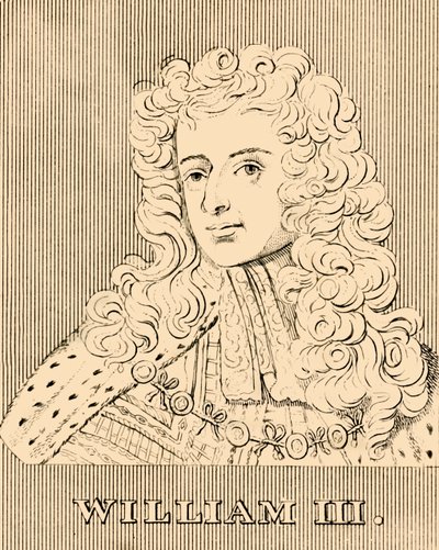 ウィリアム3世、1650年-1702年、1830年。 作： Unbekannt