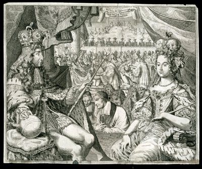 ウィリアム 3 世とメアリー 2 世、グレート ブリテンおよびアイルランドの王と女王、c1689 作： Unbekannt