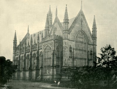 メルボルン大学ウィルソンホール、1901年。 作： Unbekannt