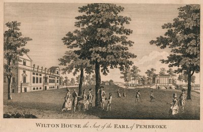 ウィルトンハウス、ペンブローク伯爵の座、1779年。 作： Unbekannt