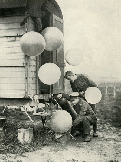 1919年イギリス陸軍の風および気象レポート。 作： Unbekannt