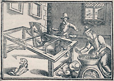 巻き取りシルク、c1600、1903 作： Unbekannt