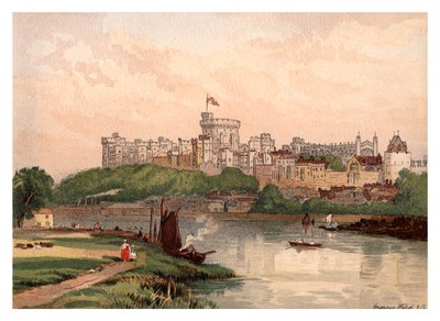 ウィンザー城、1880 作： Unbekannt