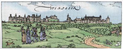ウィンザー城、1902年。 作： Unbekannt