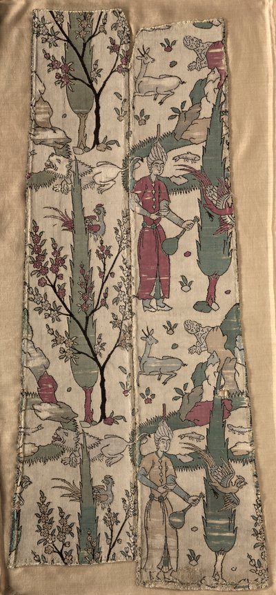 風景の中のワイン持ち主、ローブ、1525-1550。 作： Unbekannt
