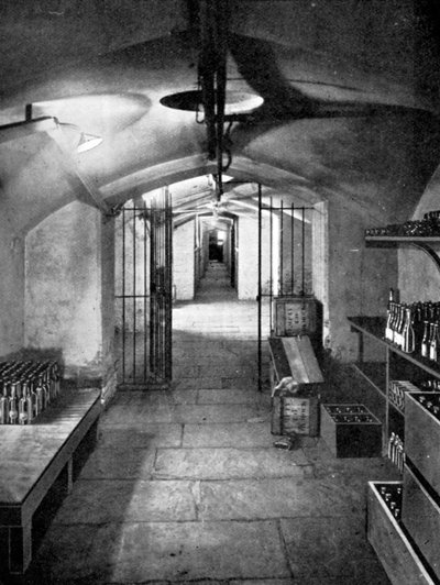 下院のワインセラー、ウェストミンスター、c1905 作： Unbekannt