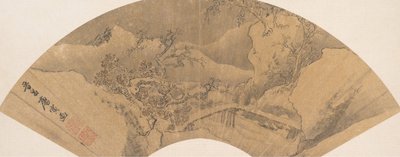 冬の風景。 作： Unbekannt