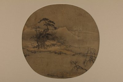 冬の風景、13世紀。 作： Unbekannt