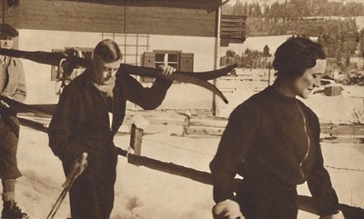 ウィンタースポーツ、オーストリア、1935年、1937年 作： Unbekannt