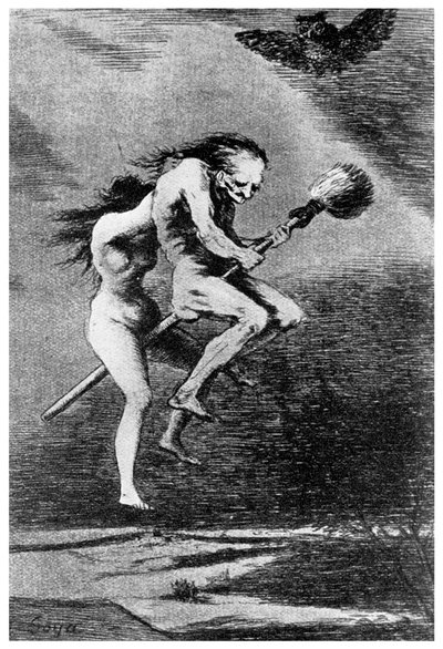 魔女狩り：魔女、c1799 1956 作： Unbekannt