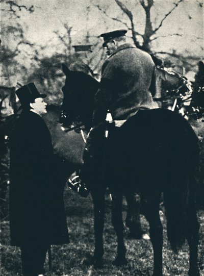 ジョージ5世との軍事演習、1913年、1945年。 作： Unbekannt