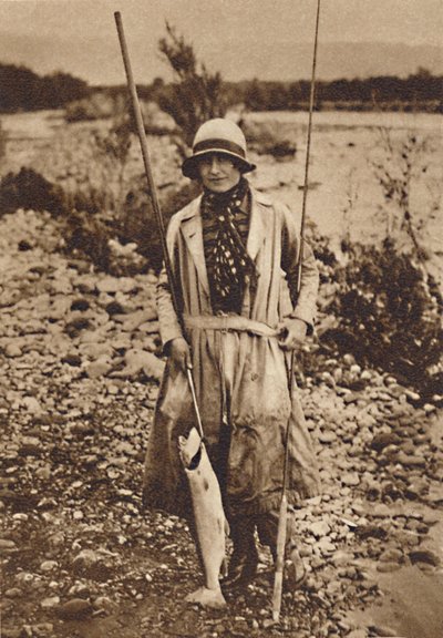 ニュージーランドのトカヌで漁獲、c1927、1937 作： Unbekannt