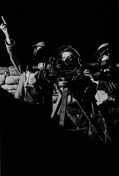 1943年に対空砲台で勤務中の女性 作： Unbekannt