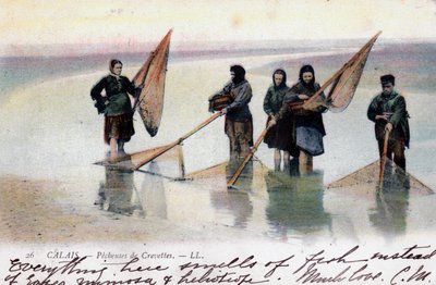 女性のエビ漁師、カレー、1905 作： Unbekannt