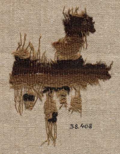 ウールの断片、3世紀。 作： Unbekannt