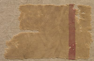 ウールタペストリーのかけら、3世紀。 作： Unbekannt
