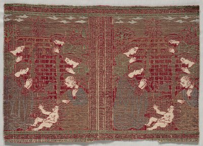 1500年代初頭の教会のパラメーター用の織りストリップ。 作： Unbekannt