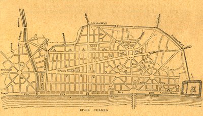 レンズ、ロンドン再建計画、1897年 作： Unbekannt