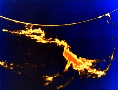 太陽フレアのX線画像 作： Unbekannt