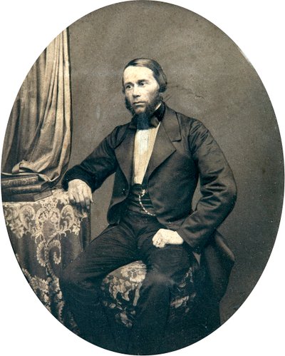 ヤコフ・グロス、ロシアの言語学者、言語学者、1860年代 作： Unbekannt