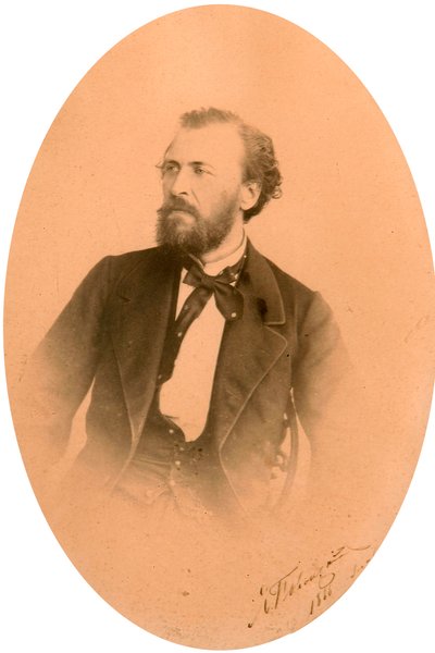 ヤコフポロンスキー、ロシアの詩人、c1866 作： Unbekannt