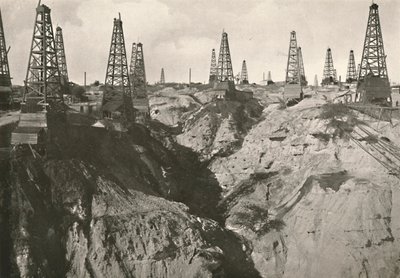 イェナンヤングオイルウェルズ、1900年。 作： Unbekannt